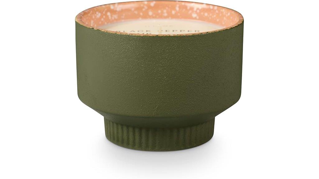 black pepper hemp candle