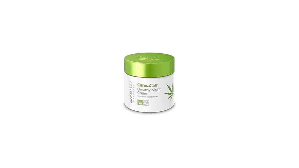 cannacell dreamy night cream