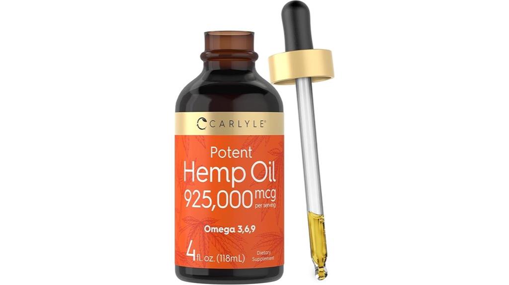 carlyle hemp oil 925mcg