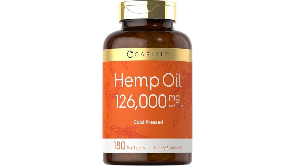 carlyle hemp oil capsules