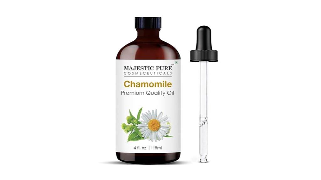 chamomile oil with dropper