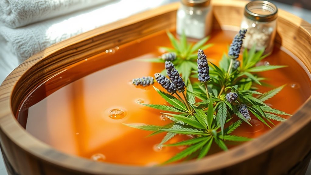 choosing pure beneficial hemp soak