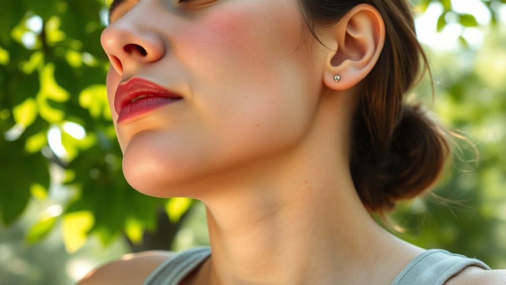 deep breathing promotes relaxation