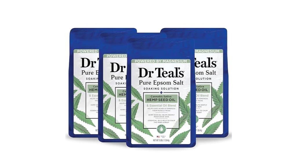 epsom salt hemp pack