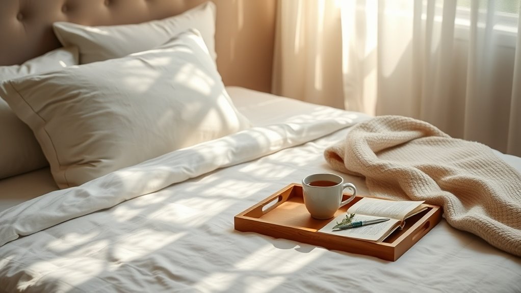 establish calming daily routines