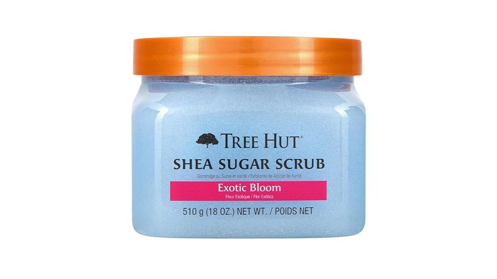 exotic bloom shea scrub