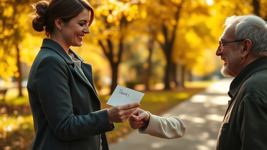 express thanks directly to others