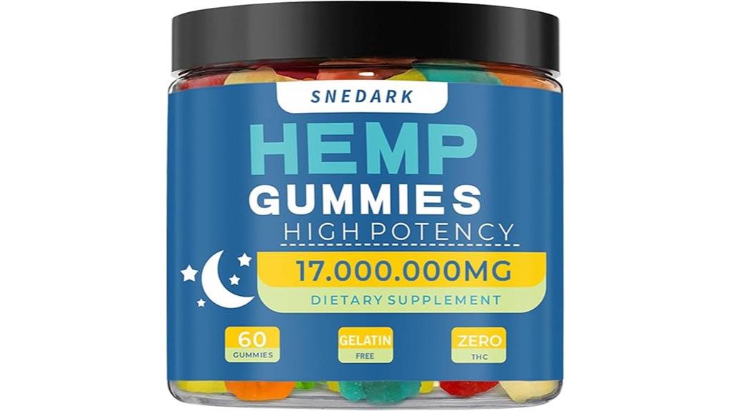 extra strength hemp gummies