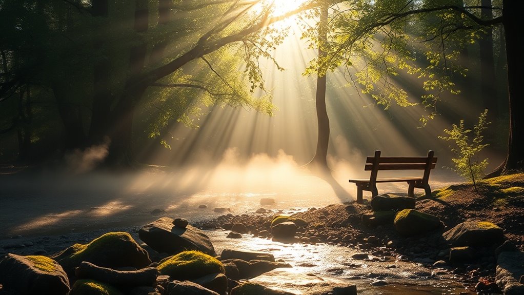 find calm in routine