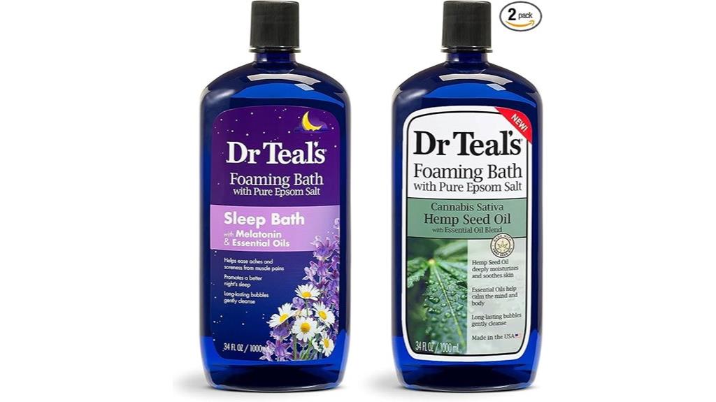 foaming bath gift set