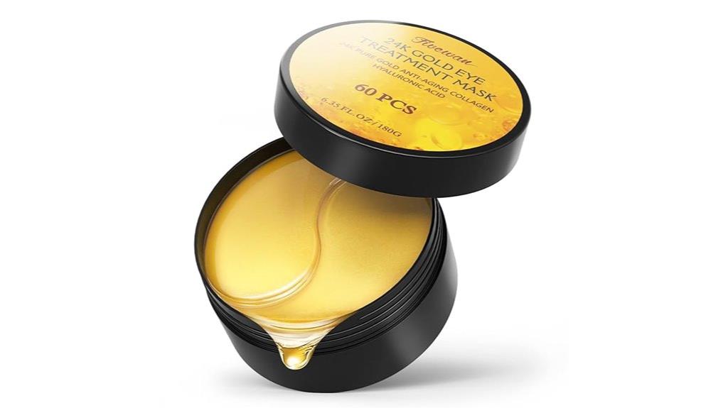 gold under eye patches