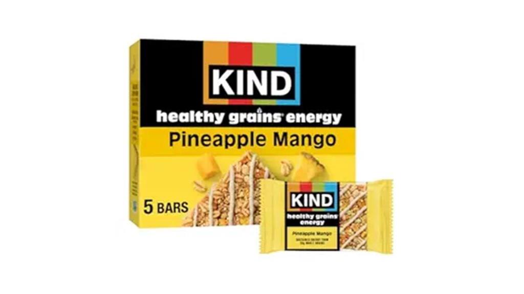 healthy pineapple mango bars