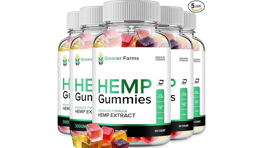 hemp gummies 5 pack
