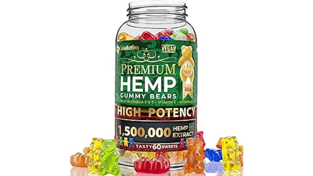 hemp gummies 60 count