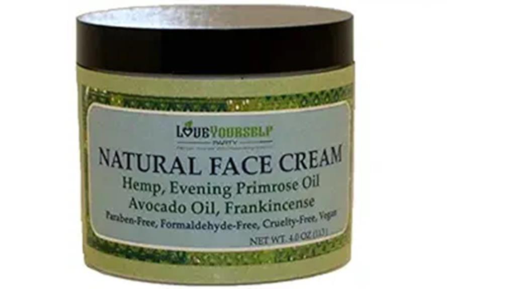 hemp infused anti aging moisturizer