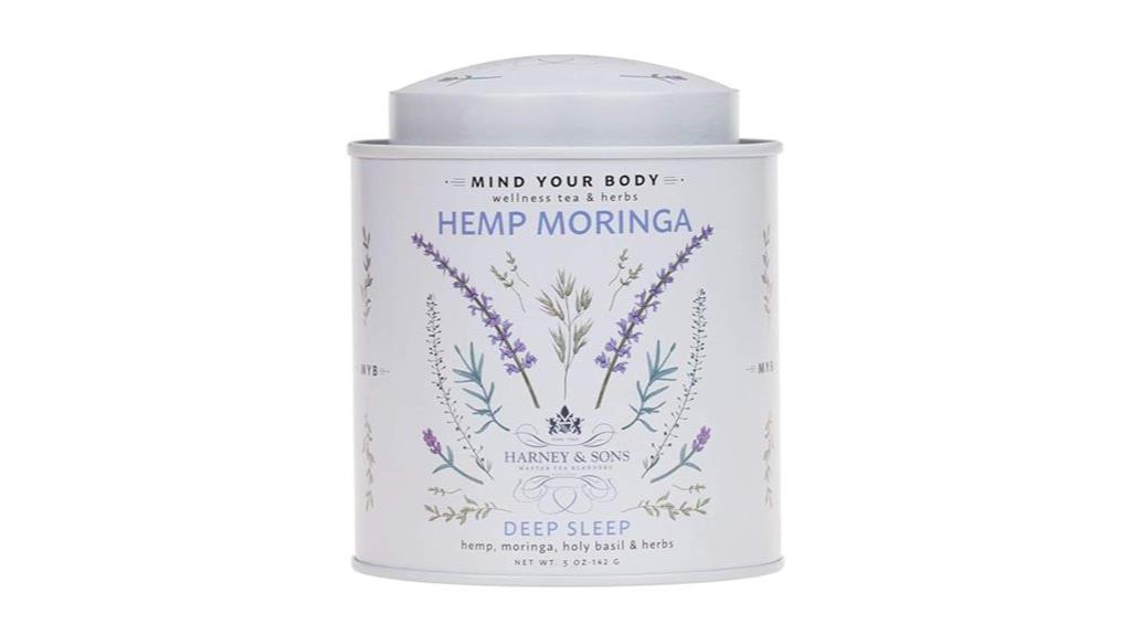 hemp moringa wellness tea