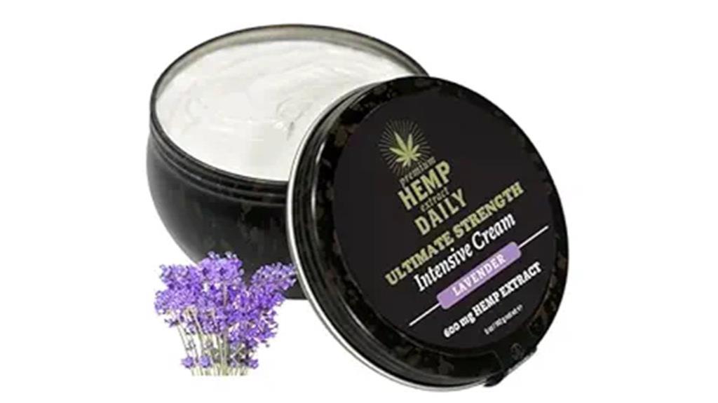 hemp muscle joint cream