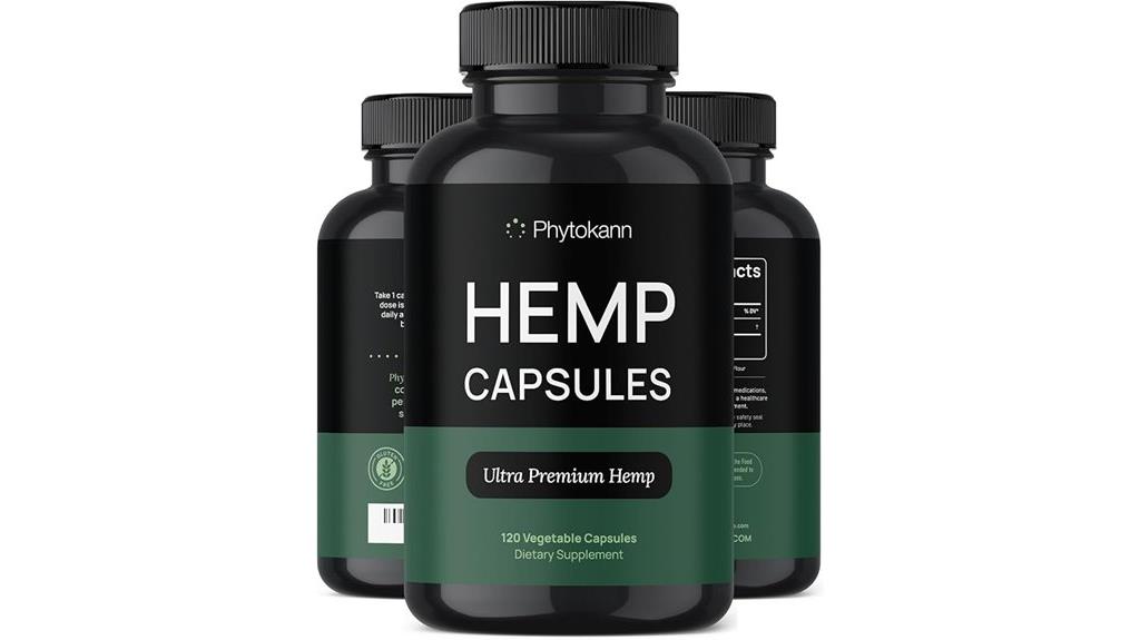 hemp oil capsules 120 servings