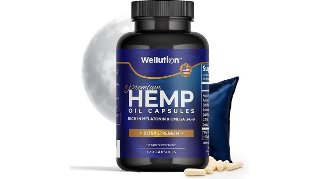 hemp oil capsules 120