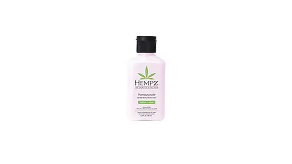 hemp pomegranate moisturizer 2 25oz
