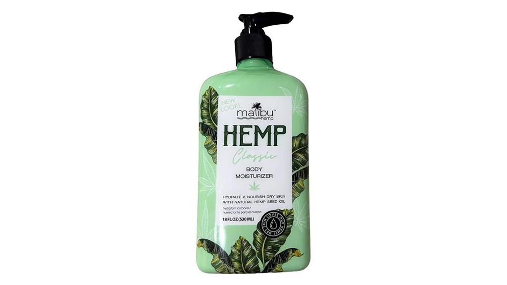 hemp seed oil moisturizer