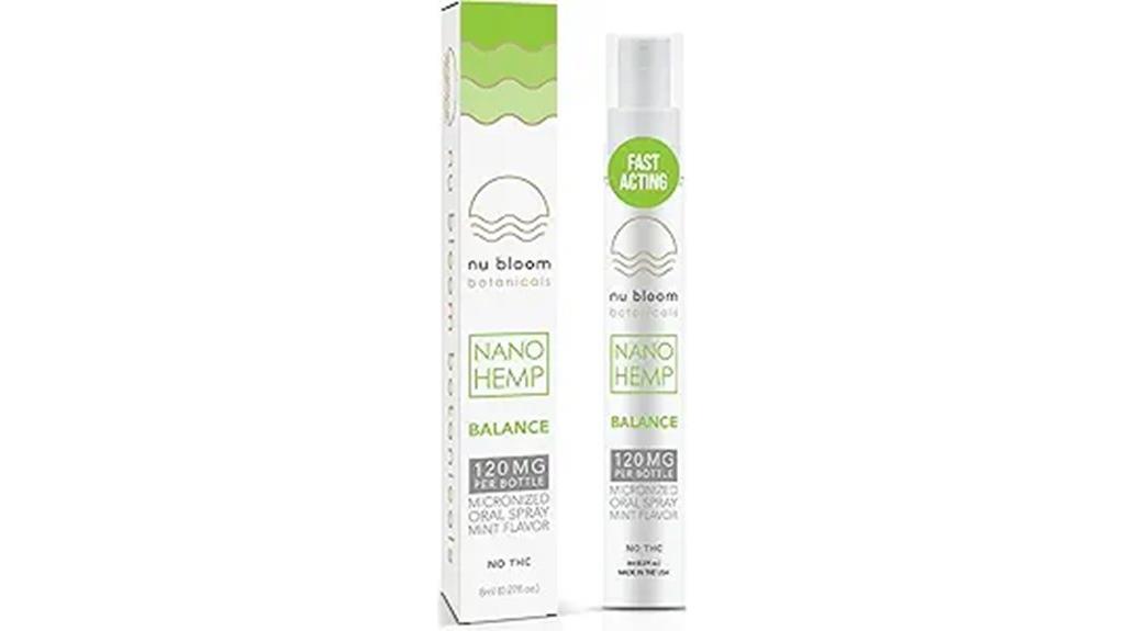 hemp vitamin e spray