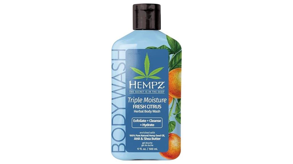 hempz moisturizing body wash