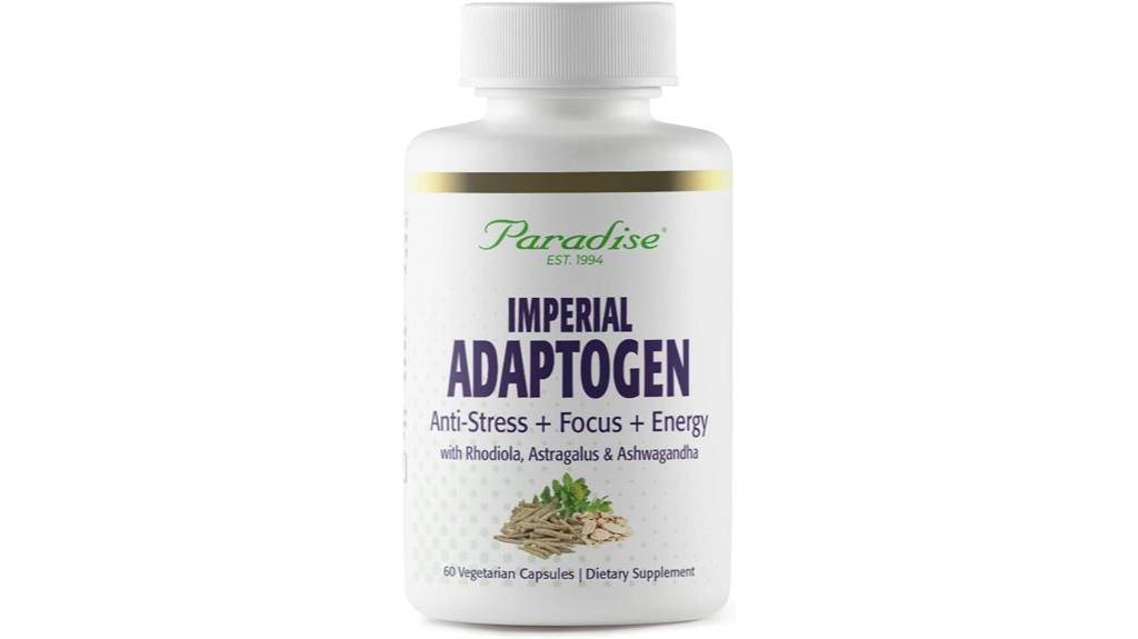 herbal adaptogen supplement blend
