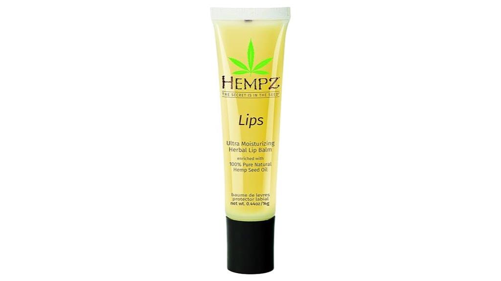 herbal moisturizing lip balm