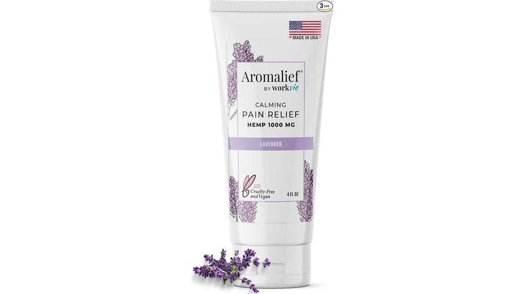 lavender hemp cream 1000mg