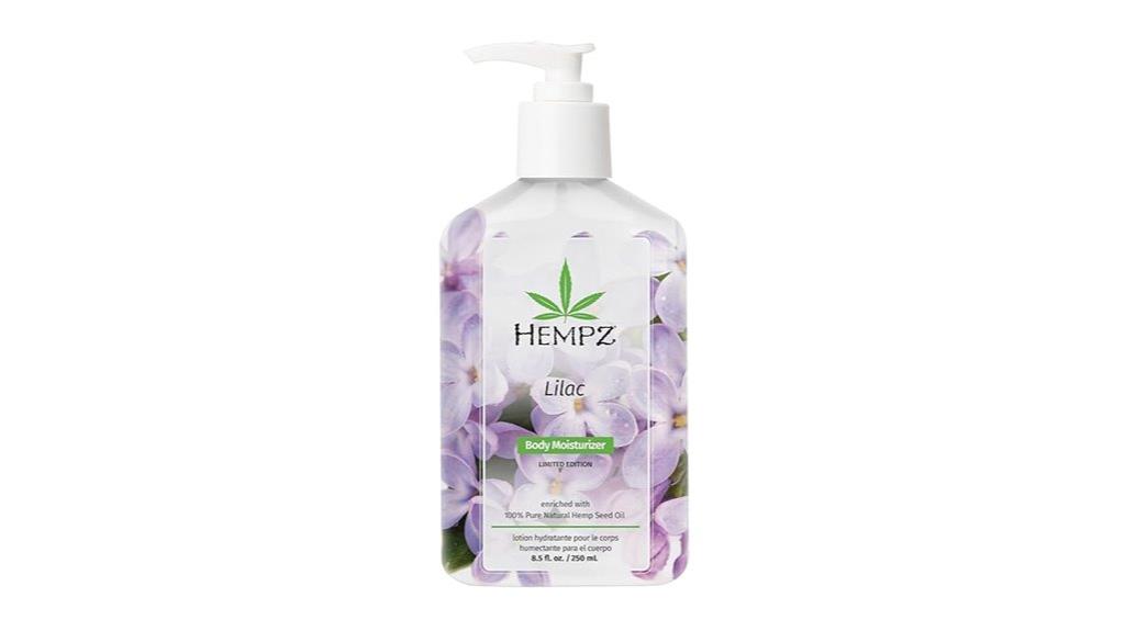 limited edition lilac lotion