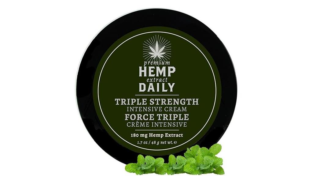 luxury hemp oil cream
