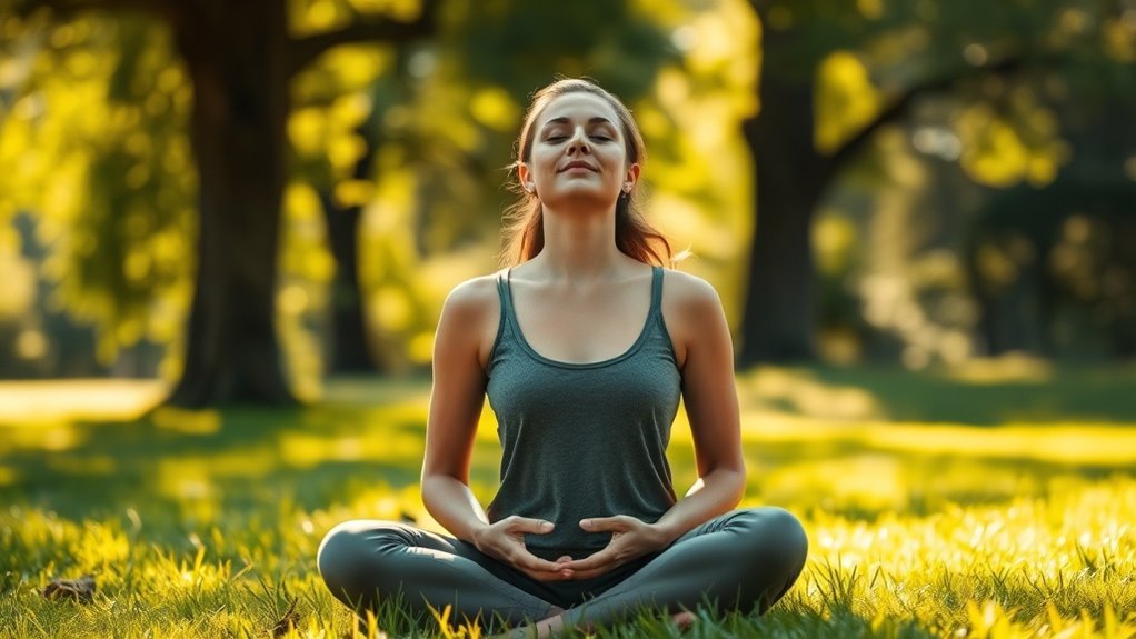mindful breathing cultivates presence