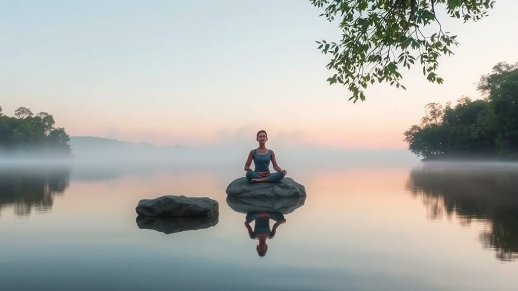 mindful observation fosters calm