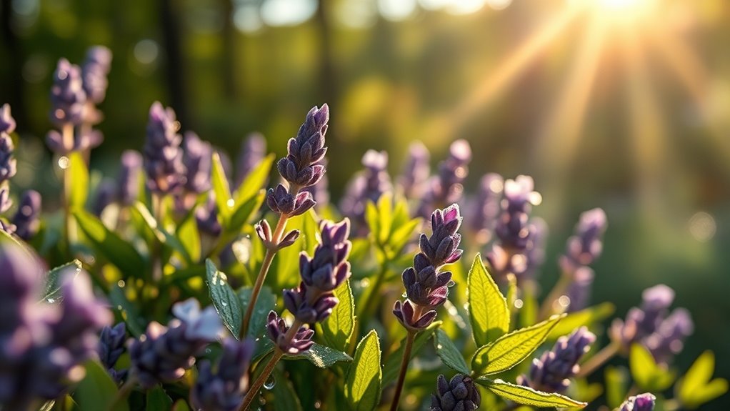 natural aromas promote emotional calm