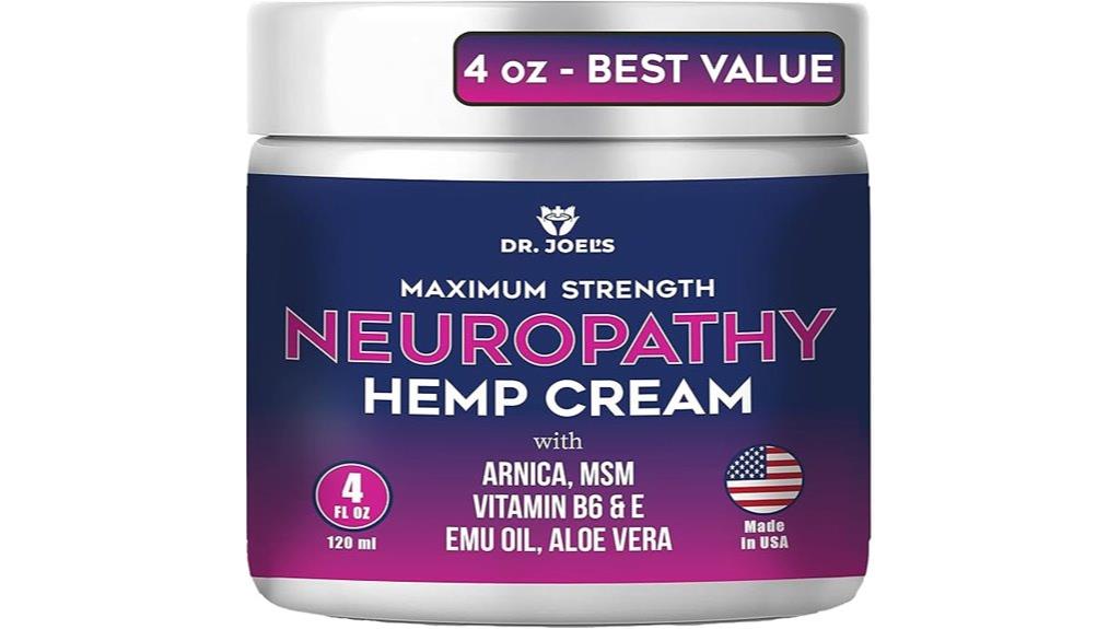 neuropathy relief cream