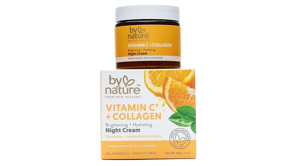 night cream with vitamin c