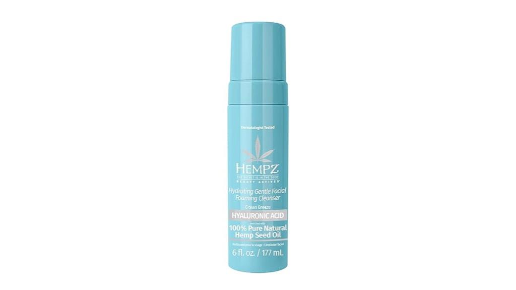 ocean breeze foaming cleanser