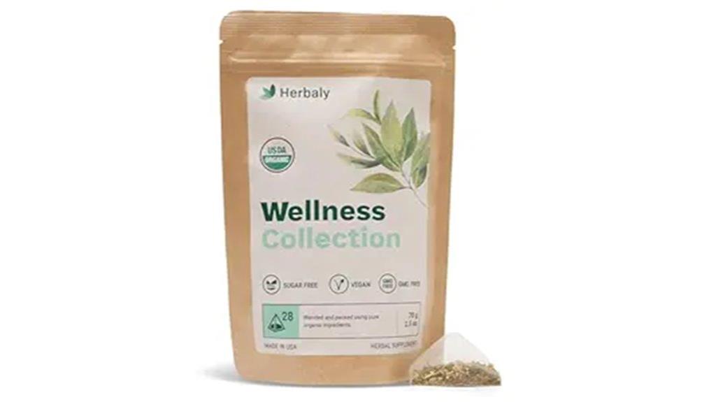 organic ginger tea bag