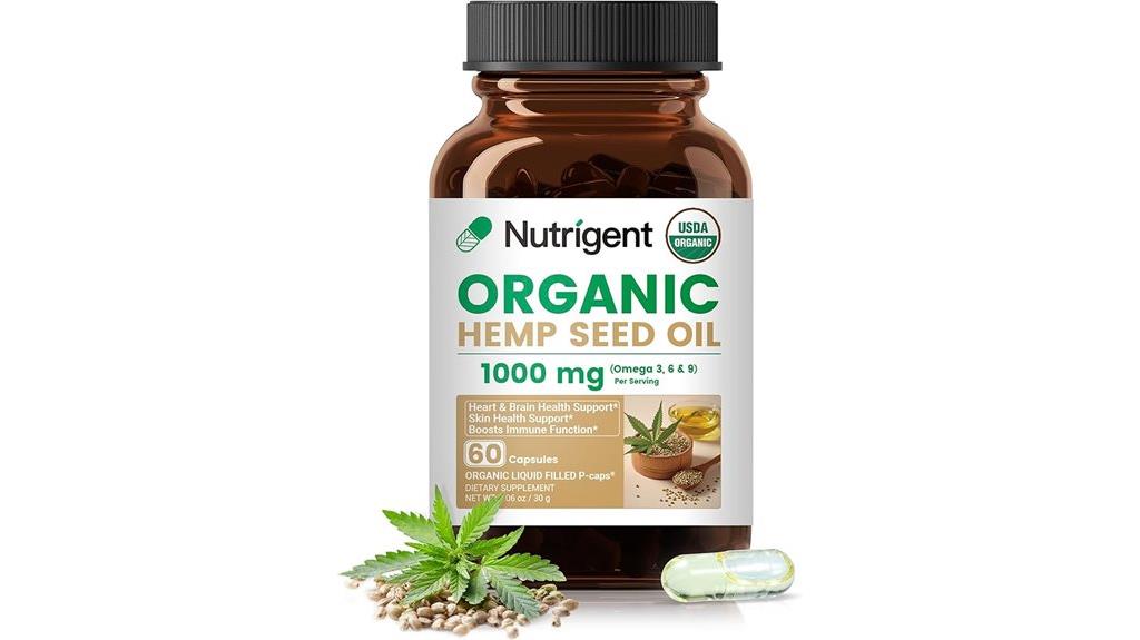 organic hemp oil capsules