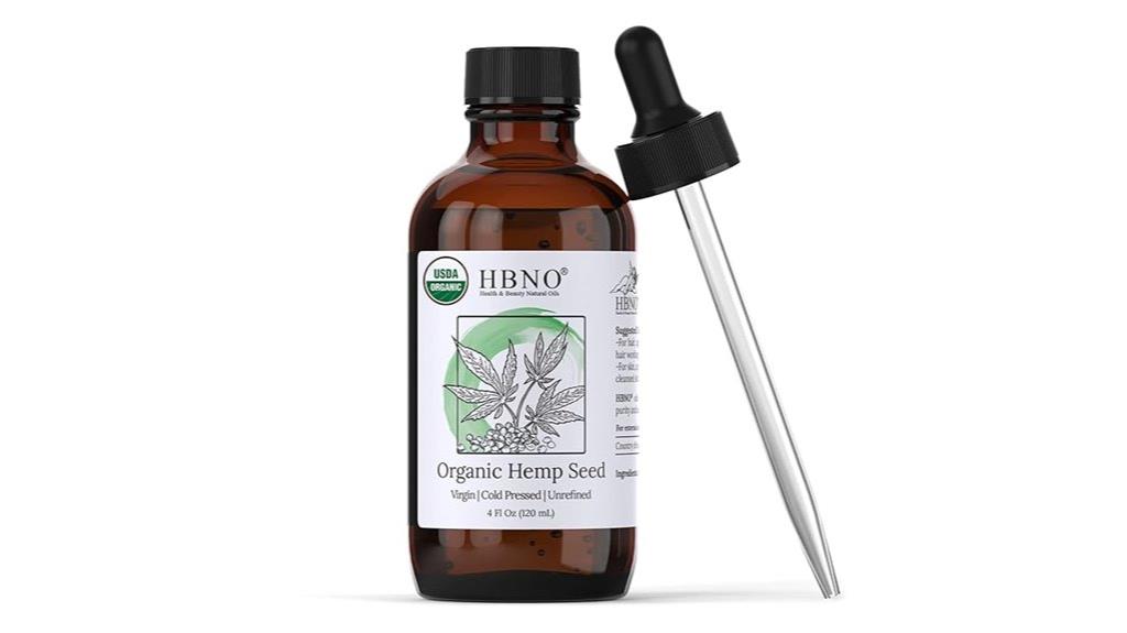 organic hemp seed oil