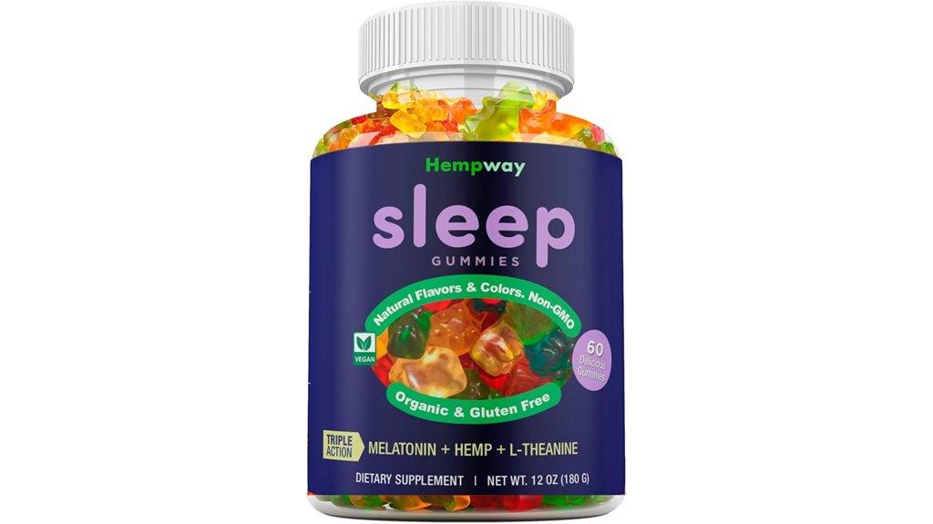 organic hemp sleep gummies