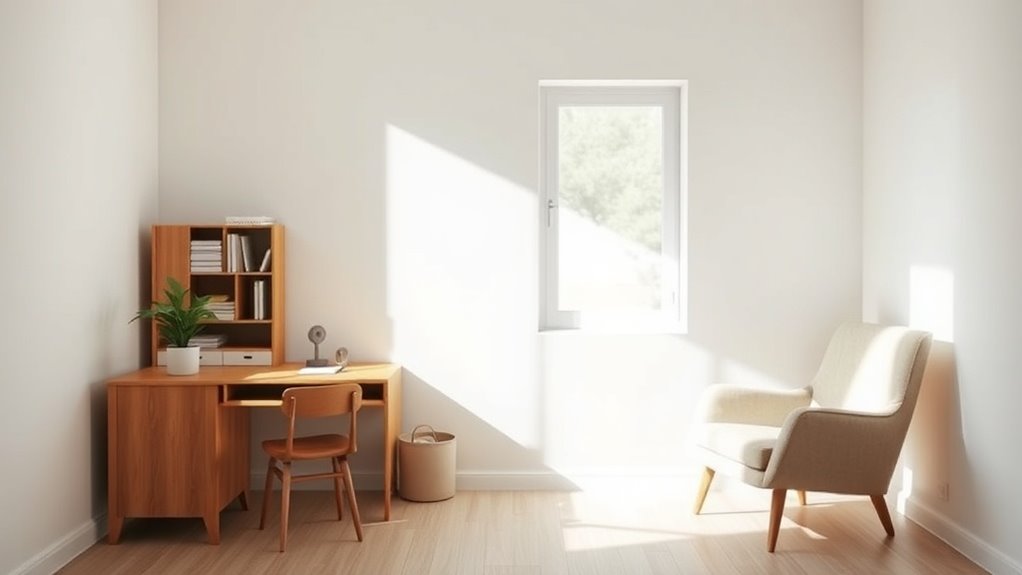 organized space boosts well being