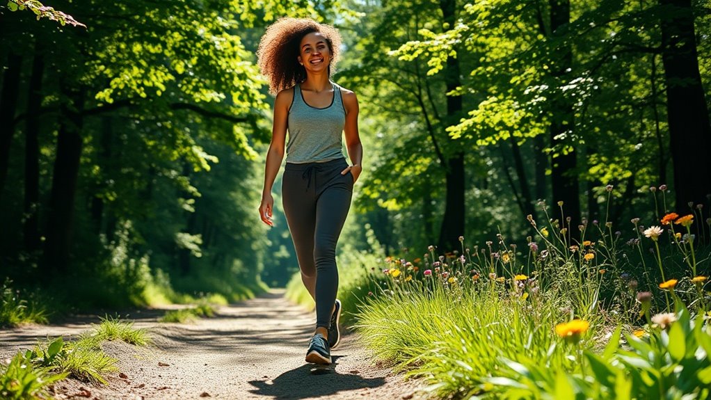outdoor walking reduces stress