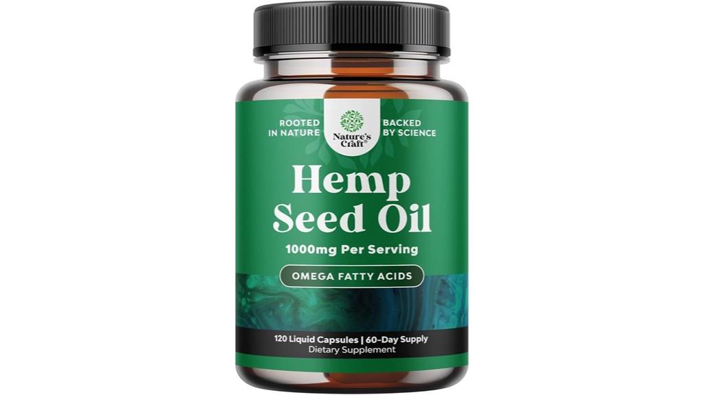 premium hemp oil capsules