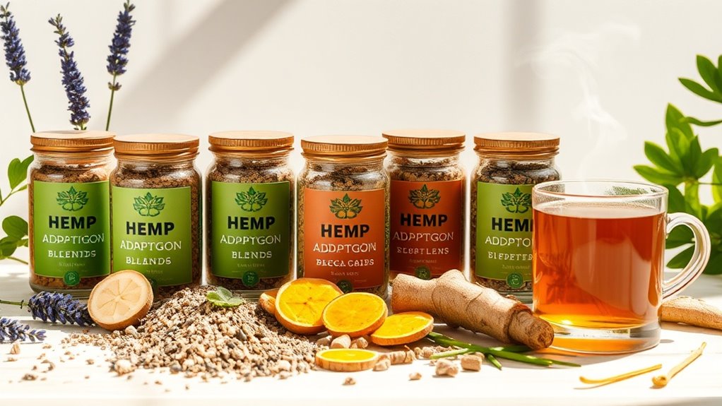 select potent balanced adaptogens