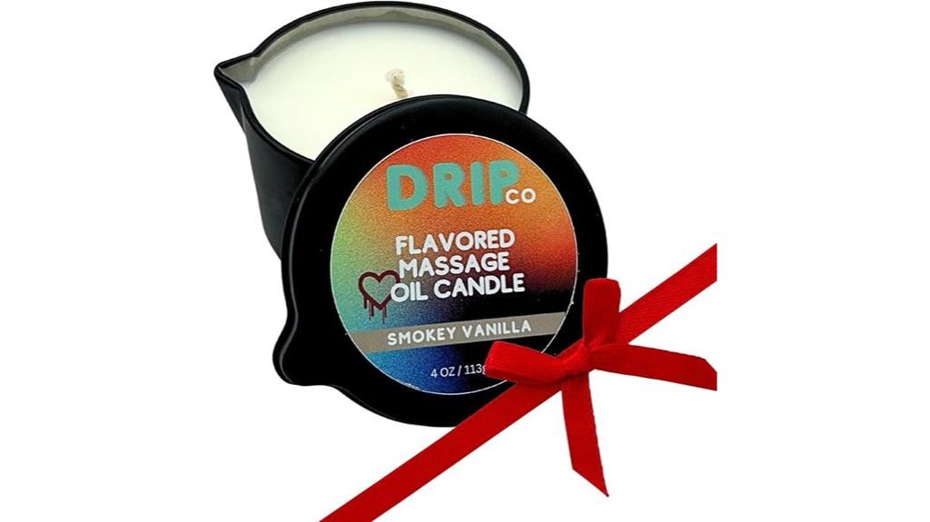 smokey vanilla massage oil