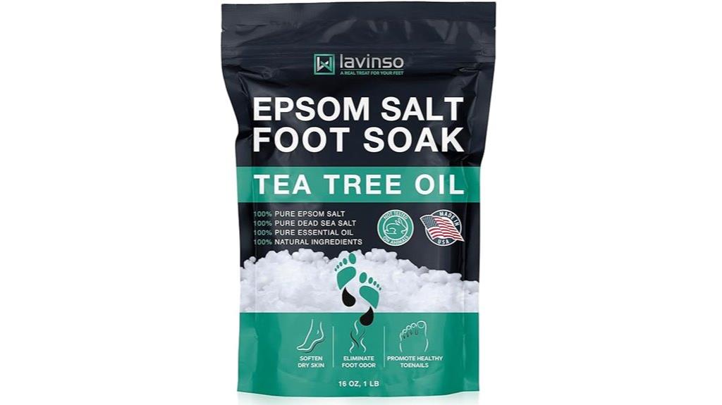 tea tree oil foot soak