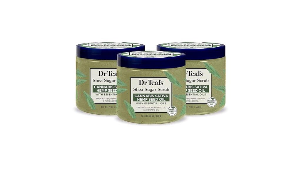 triple shea sugar scrub pack