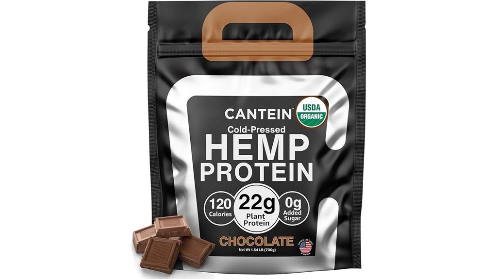 vegan organic hemp powder
